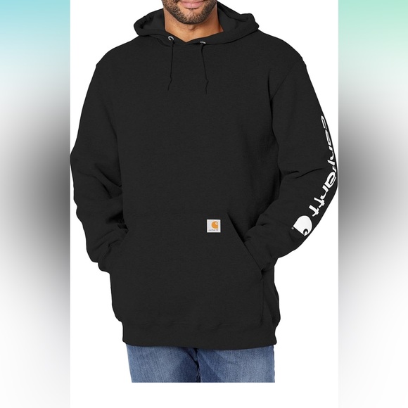 Carhartt Other - Carhartt Men's Loose Fit Midweight Logo Sleeve Graphic Sweatshirt New With Tags